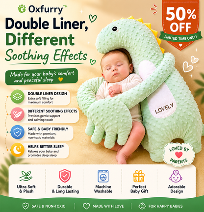 Oxfurry™ Calming Baby Sleep Cushion