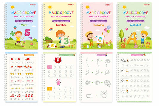Oxfurry Magic Writing Practice Books