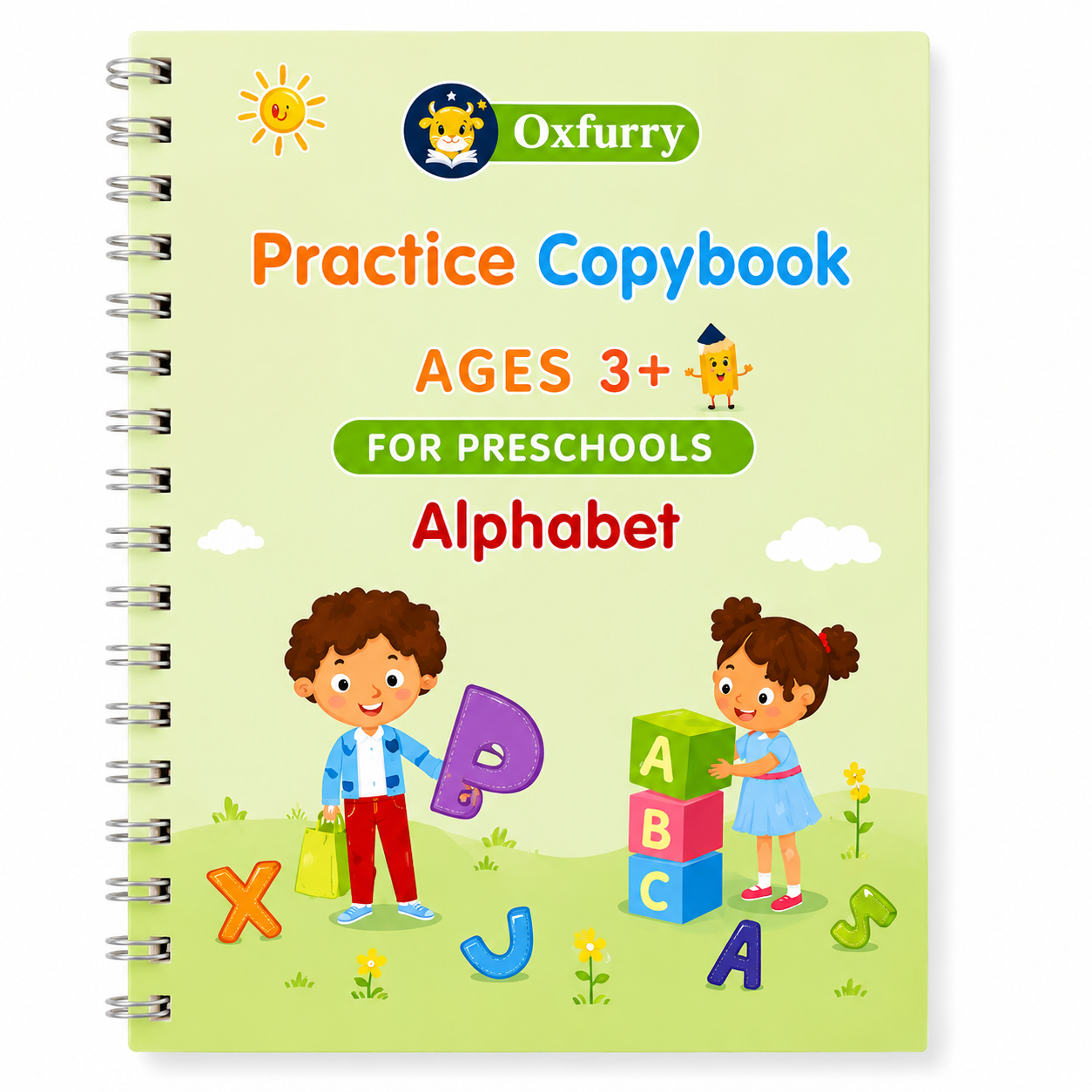 Oxfurry Magic Writing Practice Books