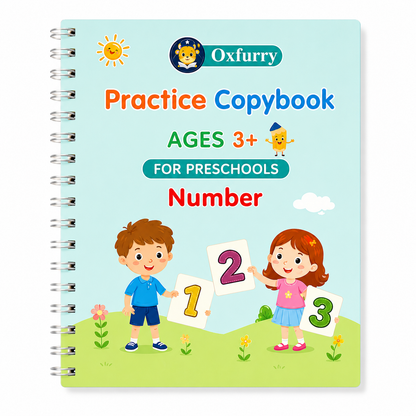 Oxfurry Magic Writing Practice Books