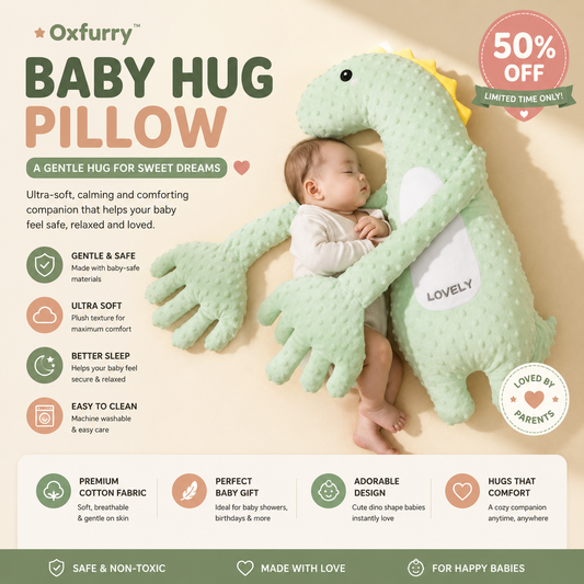 Oxfurry™ Calming Baby Sleep Cushion