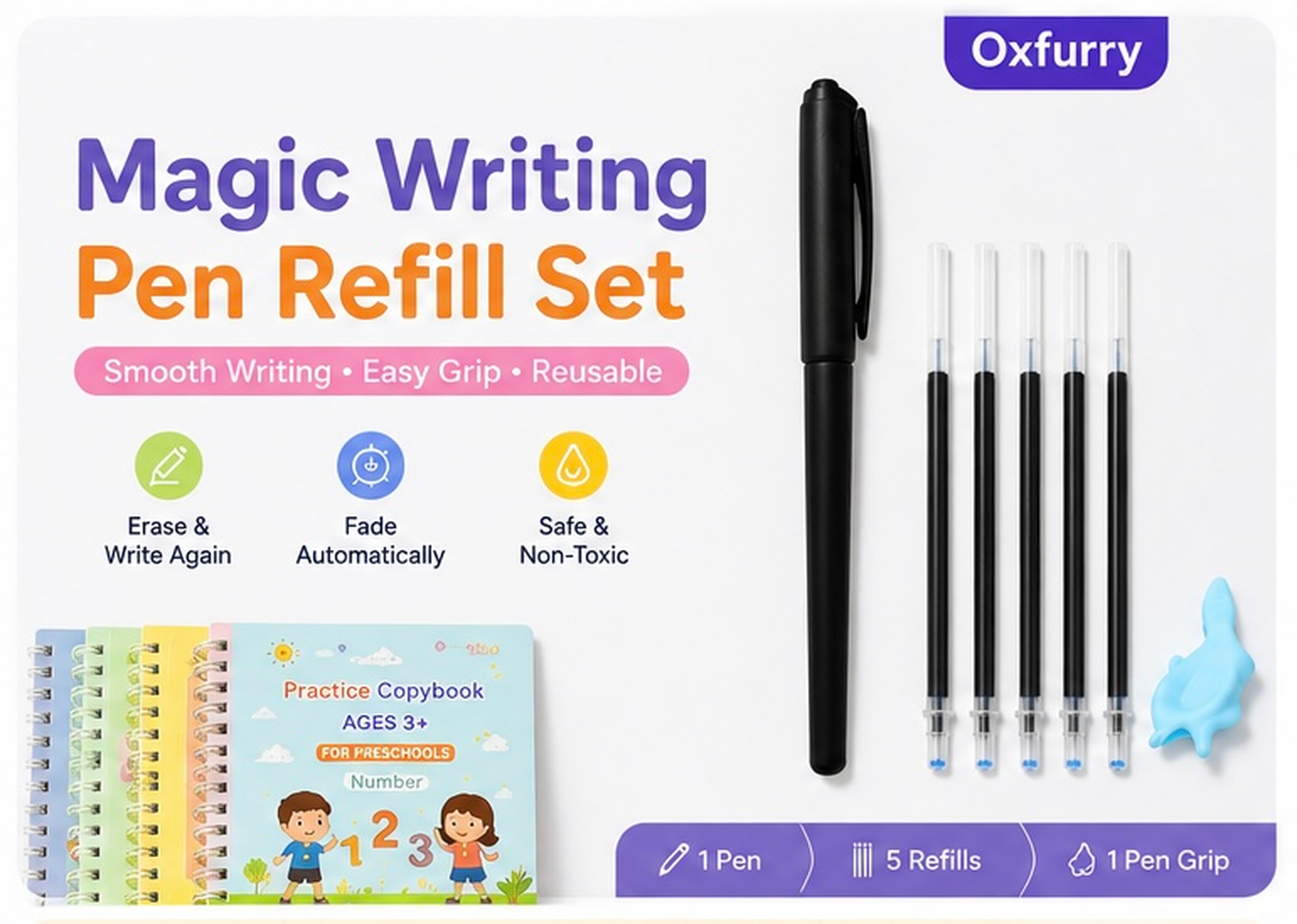 Oxfurry Magic Pen Refill Set